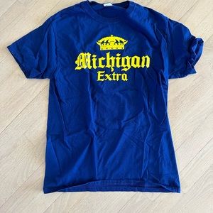 Blue Michigan tshirt